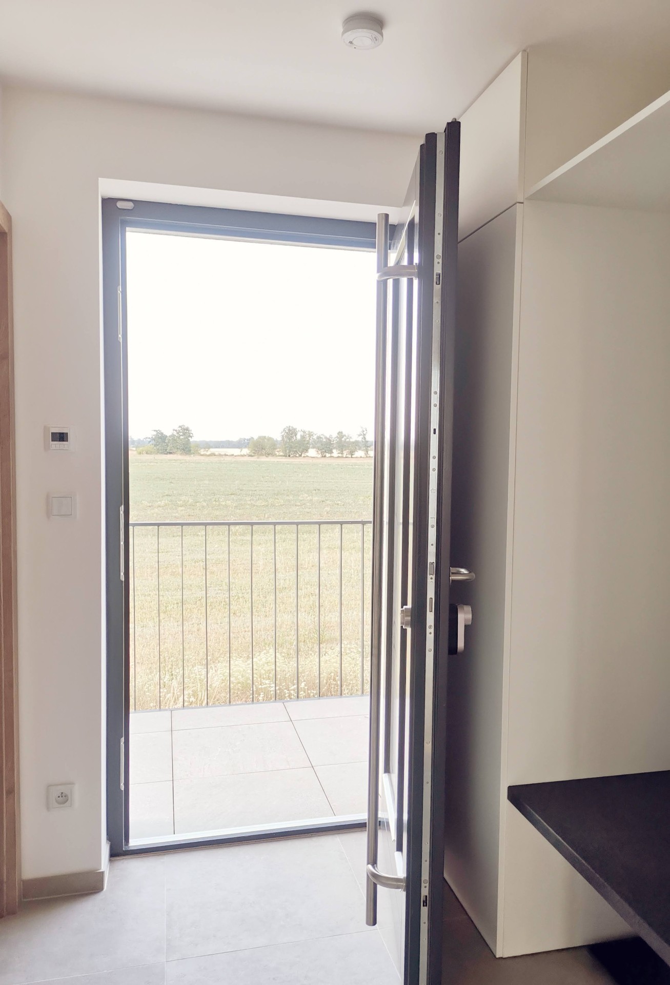 Dveře na balkon s výhledem